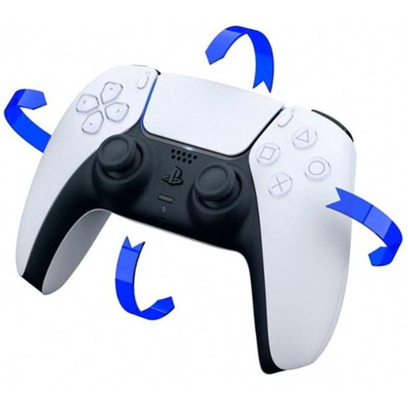 Sony - PlayStation 5 - DualSense Wireless Controller - White - Picture 1 of 4
